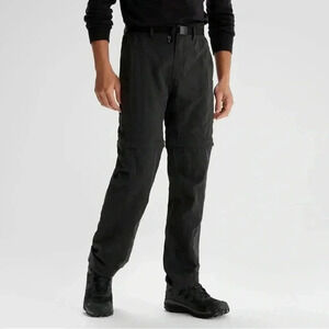 [Nz12/Us8]Kathmandu  EVRY-DAY Black Convertible Classic pants